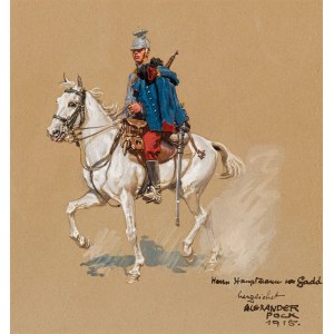 Alexander Pock: Ulan zu Pferd