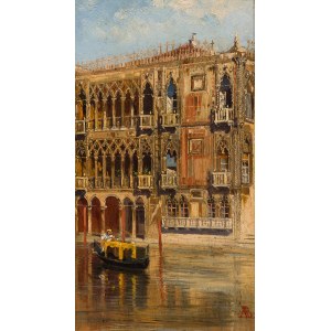 Antonietta Brandeis : Venedig, Ca' d'Oro am Canal Grande