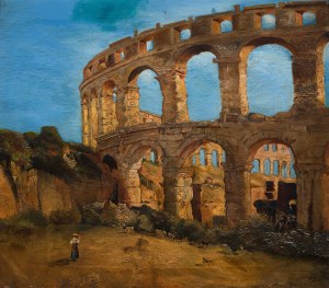 Josef Selleny: Das Amphitheater von Pula (Pola) in Istrien