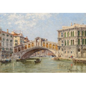 Antonietta Brandeis: Venedig, Blick auf die Rialtobrücke