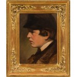 Friedrich von Amerling Umkreis: Bildnis eines Knaben mit Schirmmütze (Studie)