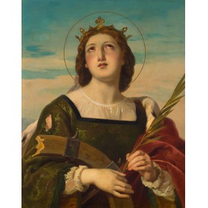 Künstler des 19. Jh.: Hl. Katharina von Alexandrien