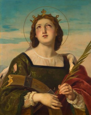 Künstler des 19. Jh.: Hl. Katharina von Alexandrien