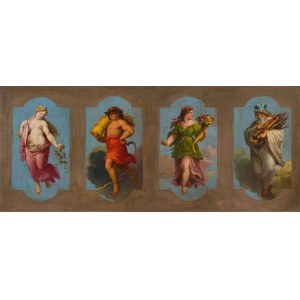Karl Joseph Geiger: Die vier Jahreszeiten (Entwurf)