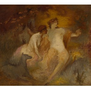 Alois Hans Schram zugeschrieben: Mythologische Szene (Studie)