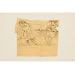 Hans Makart : Konvolut : 8 Skizzen und Studien auf 7 Kartons (en anglais)