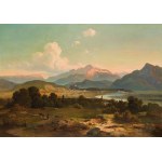 Josef Mayburger: Panoramablick von Maria Plain auf Salzburg
