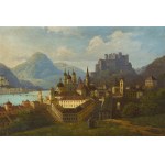 Hubert Sattler: Blick auf Salzburg