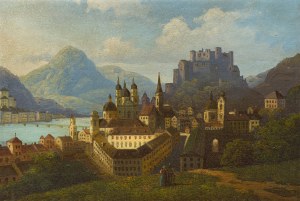 Hubert Sattler: Blick auf Salzburg