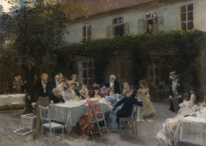 Hans Temple: Alt Wiener Hochzeit (Studie)