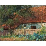 Alfred Zoff: Bauerngarten in der Oststeiermark
