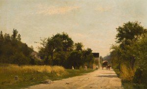Marcelin de Groiseilliez: Französische Landstraße