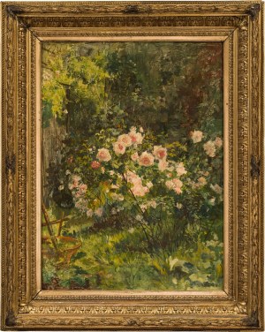 Joseph Hoffmann : Boule de jardin avec rosenstrauch