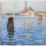 Carl Moll: Venedig, Blick auf San Giorgio Maggiore