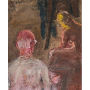 Georg Eisler: In the studio