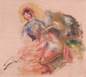 Pierre-Auguste Renoir: La conversation (Studie)