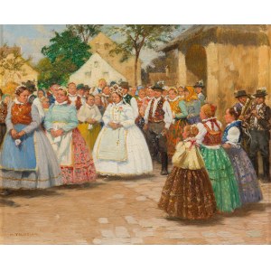 Hans Tschelan: Hochzeitsgesellschaft