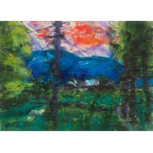 Karl Stark: Abendlandschaft