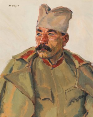 Wilhelm Thöny: Porträt eines Soldaten (Oberst A. Dini)
