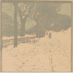 Carl Moll: Winter (Hohe Warte in Wien)