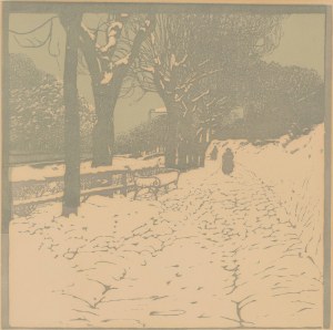 Carl Moll: Winter (Hohe Warte in Wien)