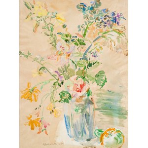 Oskar Kokoschka: Stillleben mit Blumenvase