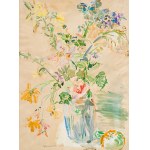 Oskar Kokoschka: Stillleben mit Blumenvase