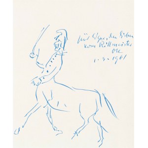 Oskar Kokoschka: Autograph