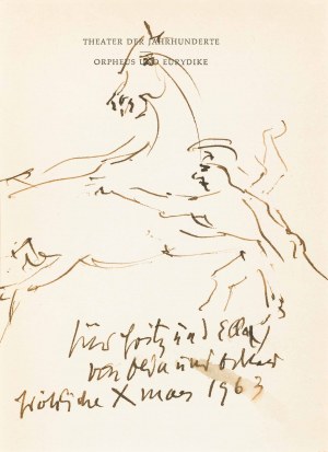 Oskar Kokoschka: Autograph