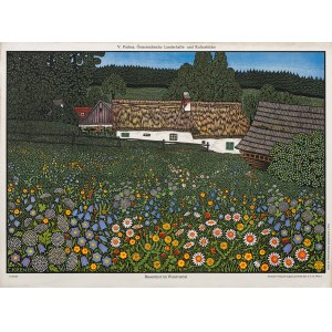Carl Krenek : Bauernhof im Waldviertel (maison de campagne dans le Waldviertel)