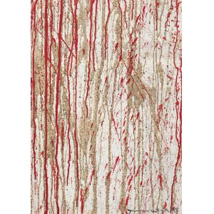 Hermann Nitsch: o.T. (Schüttbild)
