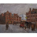Georg Eisler: o.T. (Stadtansicht)