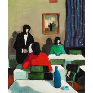 Robert Hammerstiel: Im Café