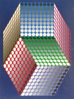 Victor VASARELY (1906-1997), Togonne, 1987