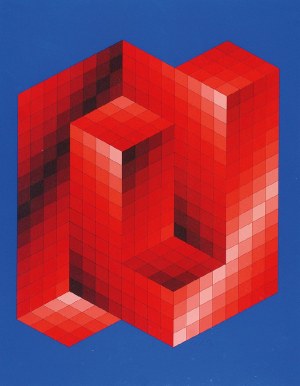 Victor VASARELY (1906-1997), Bez tytułu