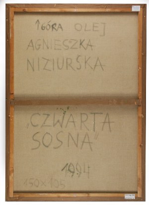 Agnieszka NIZIURSKA (ur. 1955), Czwarta sosna, 1994