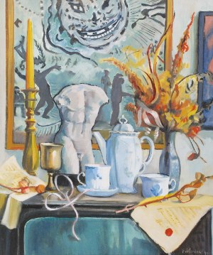 Eugeniusz WANIEK (1906-2009), Vanitas, 1992