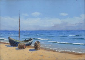 Soter Jaxa - Małachowski (1867 Wolanów - 1952 Kraków), On the Shore