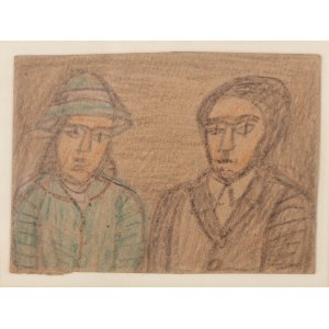 Nikifor Krynicki (1895 Krynica Zdrój - 1968 Folusz), Para portretów