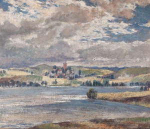 Albert Lipczinski (1876 Lebork - 1974 Sopot), Paesaggio