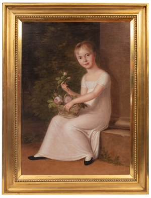 Christoph Suhr (1771-1842), Dziewczynka z kwiatami, 1807 r.