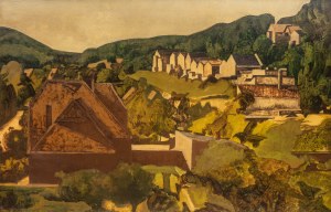 Kazimierz Śramkiewicz (1914 Poniec - 1998 Gdańsk), Pejzaż