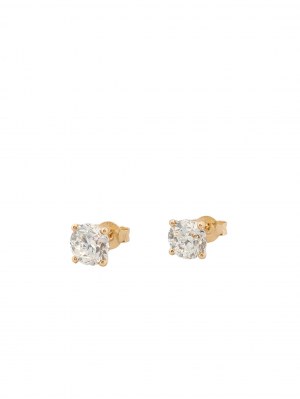 Diamond earrings, contemporary