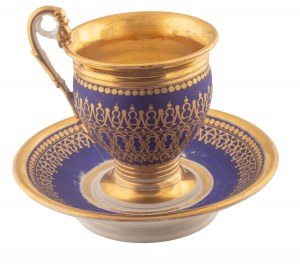 Cup with saucer, 19th century