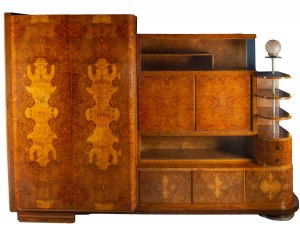 Art Déco style furniture set, 1925-35