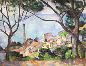 Paul Cézanne, Morze w Estaque