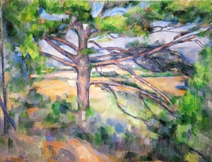 Paul Cézanne, Duża sosna i czerwona ziemia