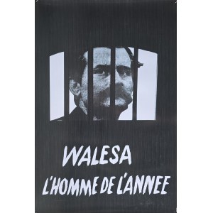 Wałęsa Człowiek roku / Plakat patriotyczny