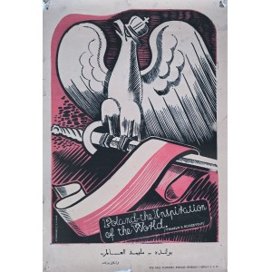 Poland - the Inspiration of the World, proj. Z. Turkiewicz, Z. P. Haar / Plakat patriotyczny