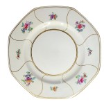 Set of 12 porcelain plates, The Cowell &amp; Hubbard